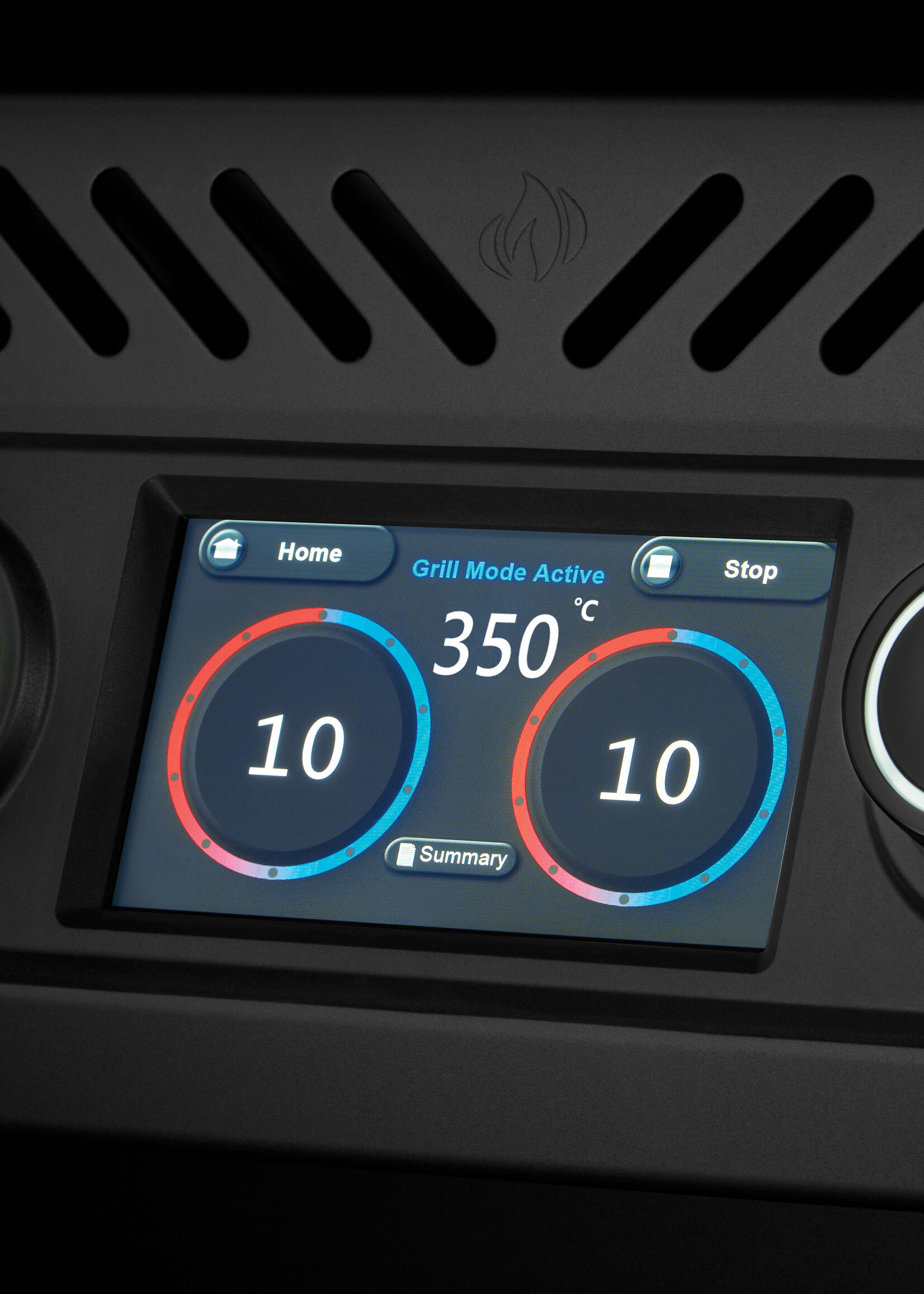 Napoleon Rogue EQ 365 elektrisch, mat zwart