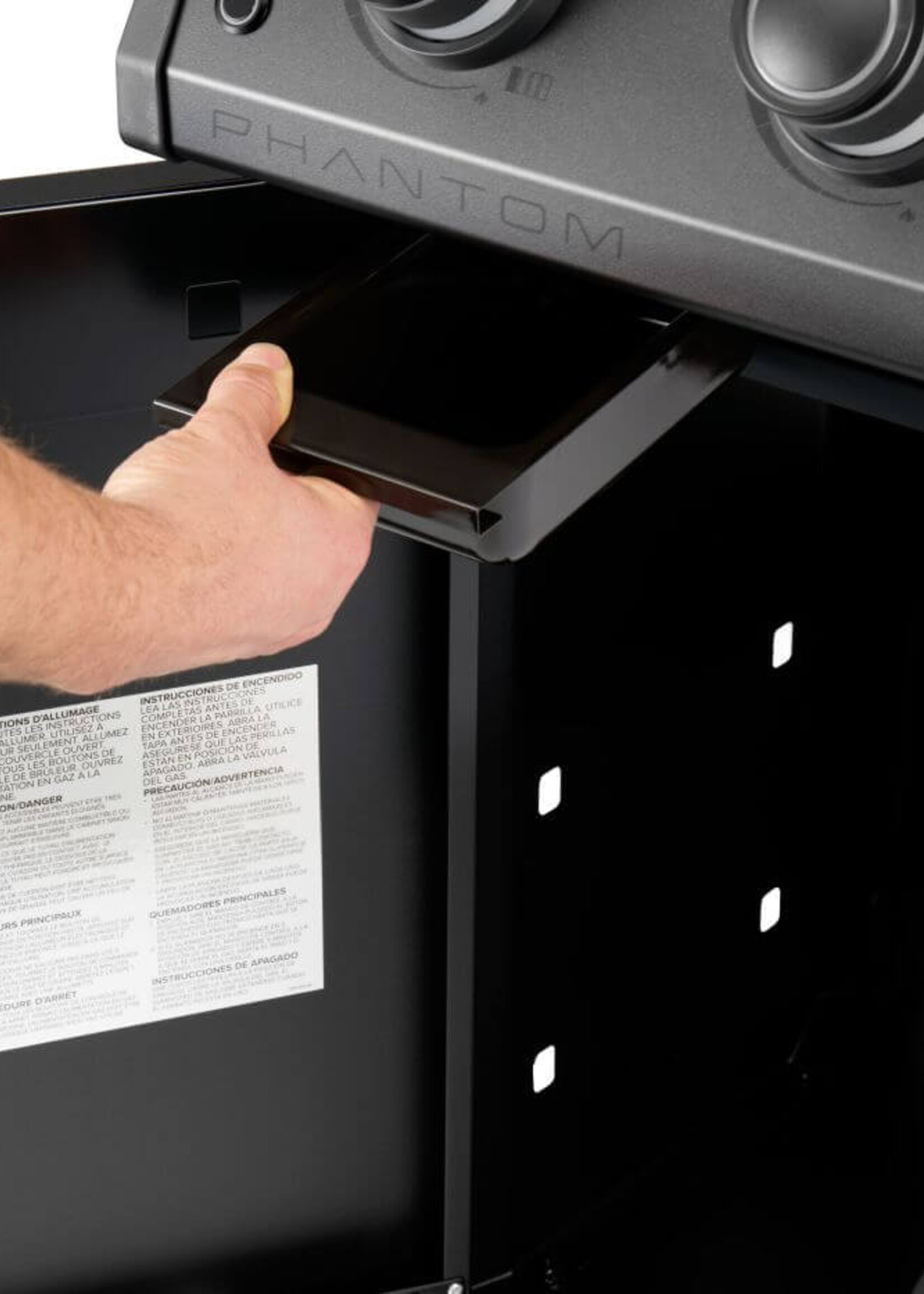 Napoleon Rogue® PRO Phantom 30 RVS Plancha