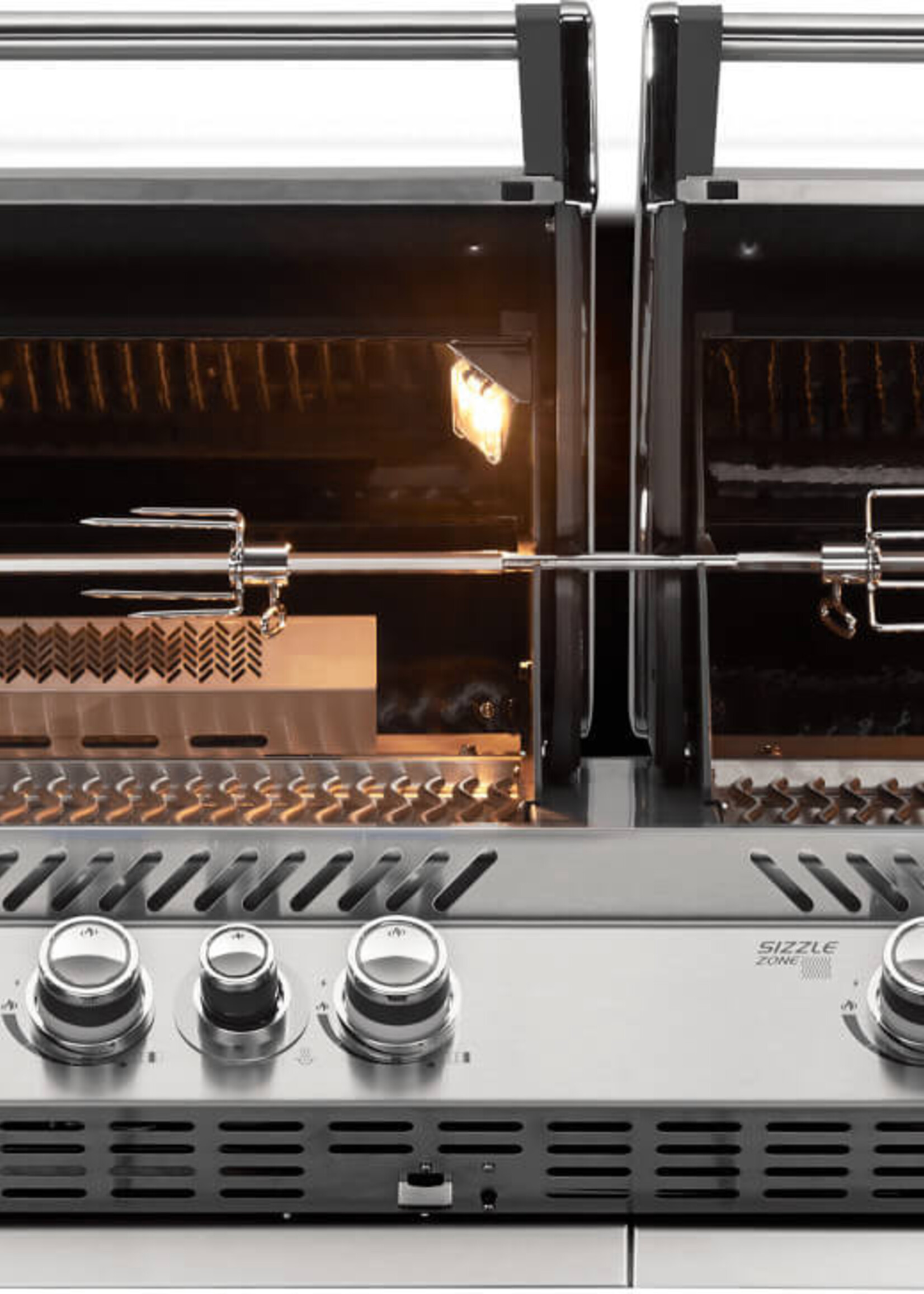 Napoleon Inbouw Prestige Pro™ 825 met infrarode hoofd- en achterbrander, RVS