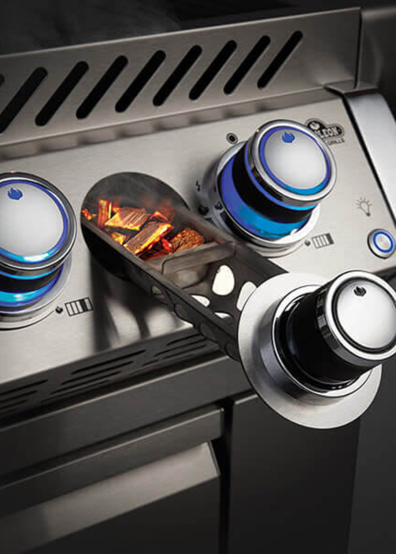 Napoleon Inbouw Prestige Pro™ 825 met infrarode hoofd- en achterbrander, RVS