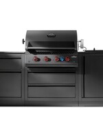 Napoleon OASIS™ 105-bundel, inbouw 700-serie van 81 cm met infrarood achterbrander op propaan, matzwart