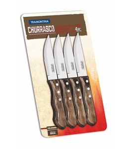 Tramontina Jumbo Steak messen set 4 stuks