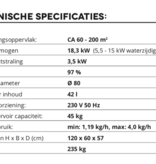 CV Pelletkachel Biodom H20 - 18,3kW