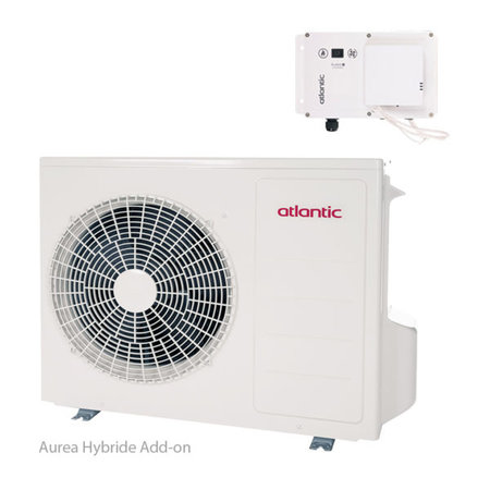 Atlantic Atlantic Aurea Hybrid add-on warmtepomp + Control box en Anna thermostaat