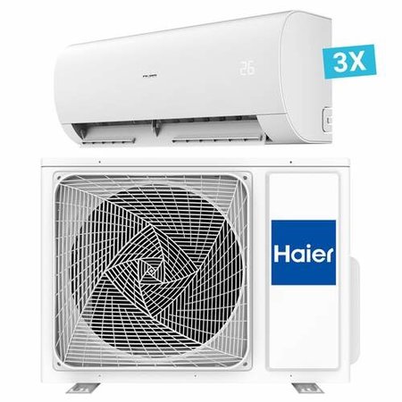 Haier Haier Multi-split Pearl 3x binnenunit 3,5 kW + 1x buitenunit 10,5 kW (incl. 3x IR afstandsbediening en Wifi-module)