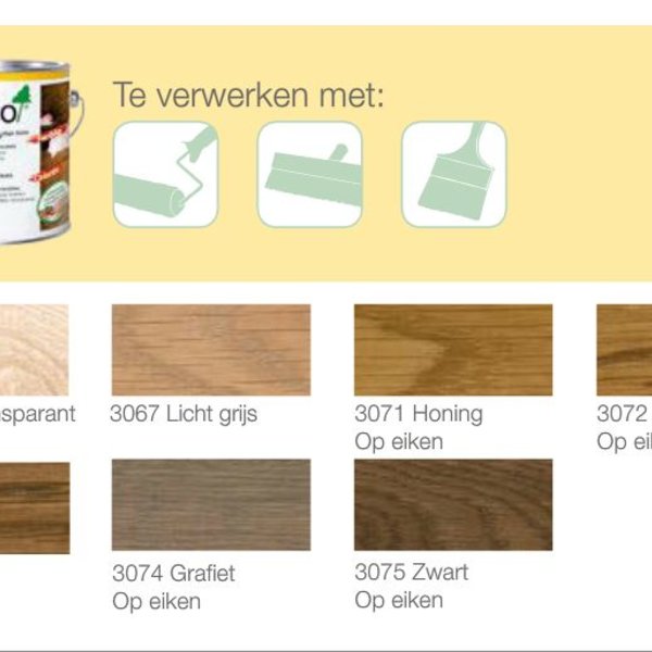 Osmo hardwaxolie op kleur (Farbig) 3040 enz. (klik hier voor kleur Osmo hardwaxolie op kleur (Farbig) 3040 enz. (klik hier voor kleur
