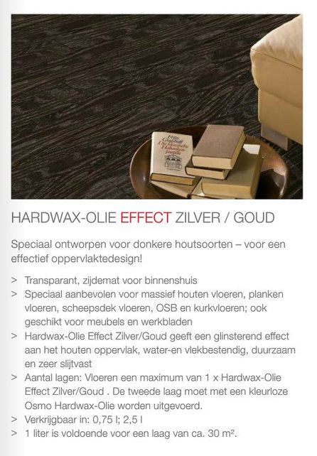 Hard wax oil by color (Farbig) 3040 etc.