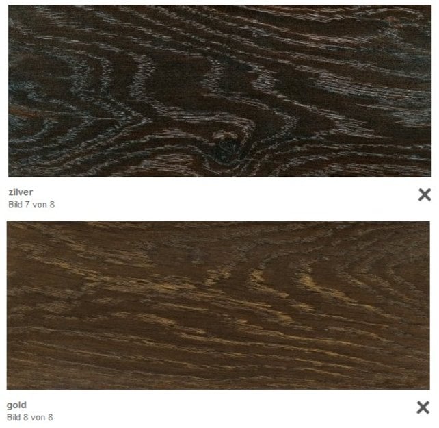 Hardwax oil on Color (Effekt) NEW! Silver and Gold