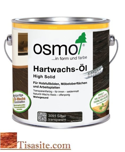 Hardwax oil on Color (Effekt) NEW! Silver and Gold