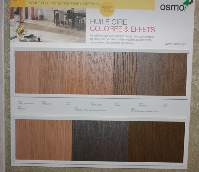 Hardwaxolie op kleur (Farbig) 3040 enz.