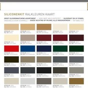 Soudal Siliconenkit op kleur voor Laminaat enz (kies uw kleur)