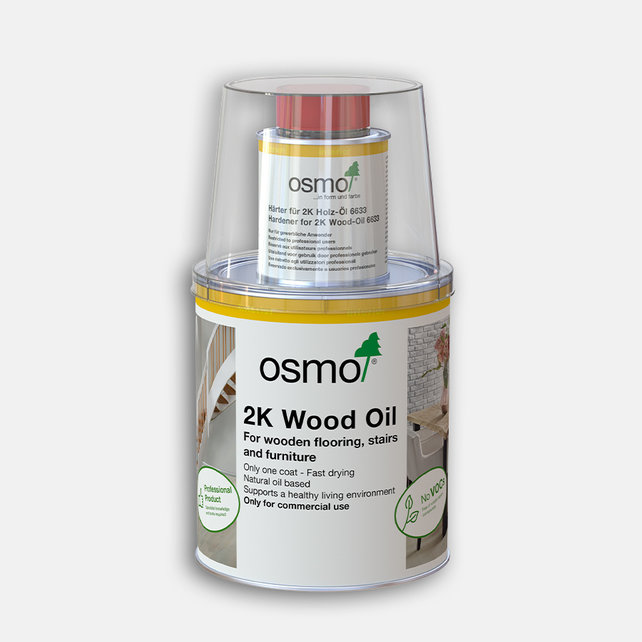 Wood oil 2K (type 6100 Matt) content 1 ltr