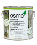 Wood paint opaque 2104 WHITE (Perfect product for windows and doors!)