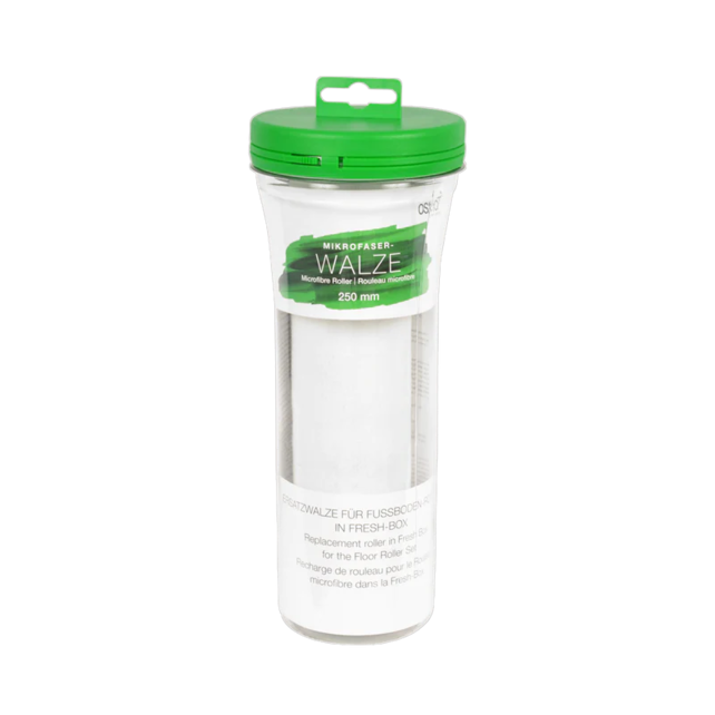 Microfibre roller 25cm (including storage tube) (for Rollerset)