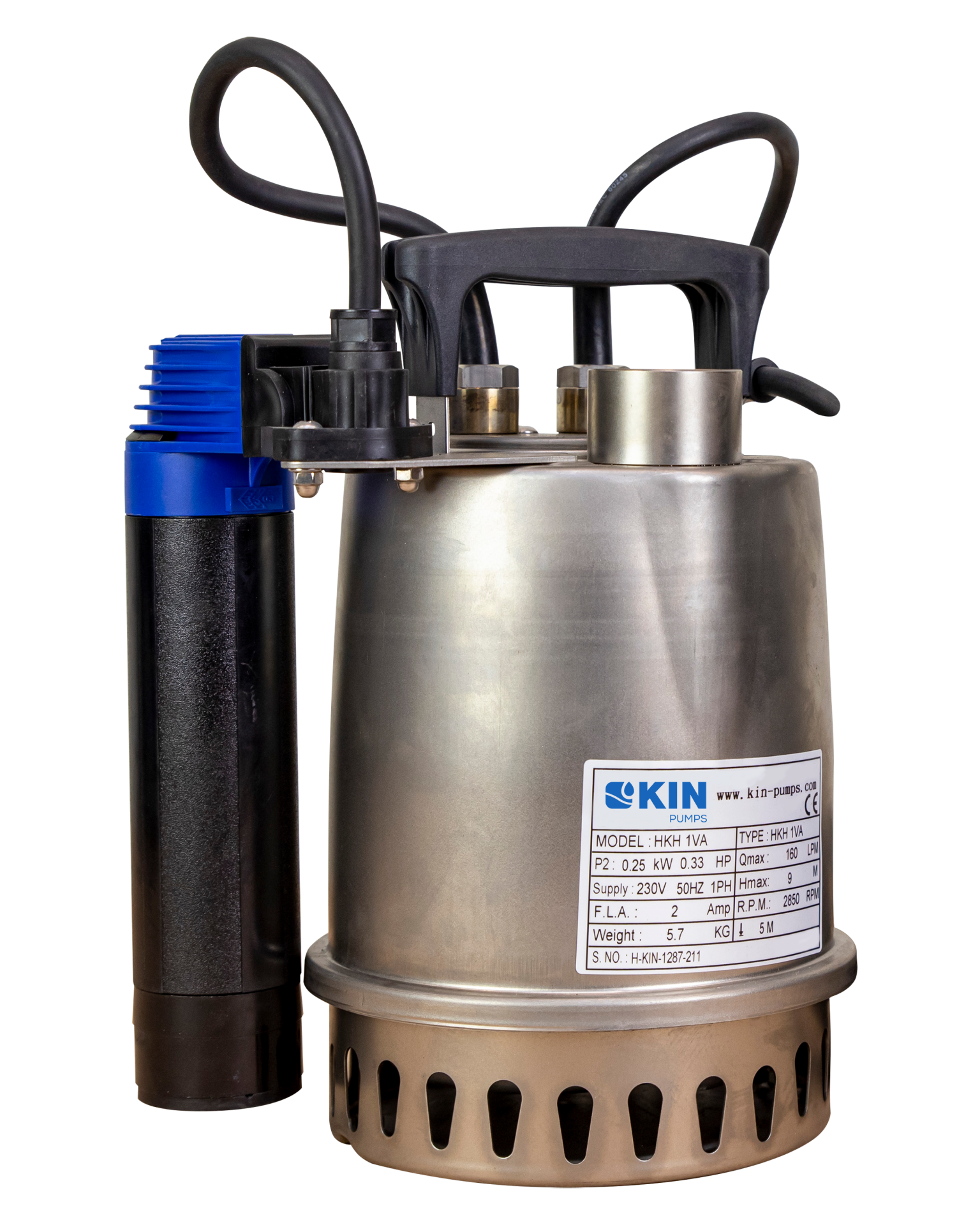 Dompelpomp HKH 1V/A met staafvlotter