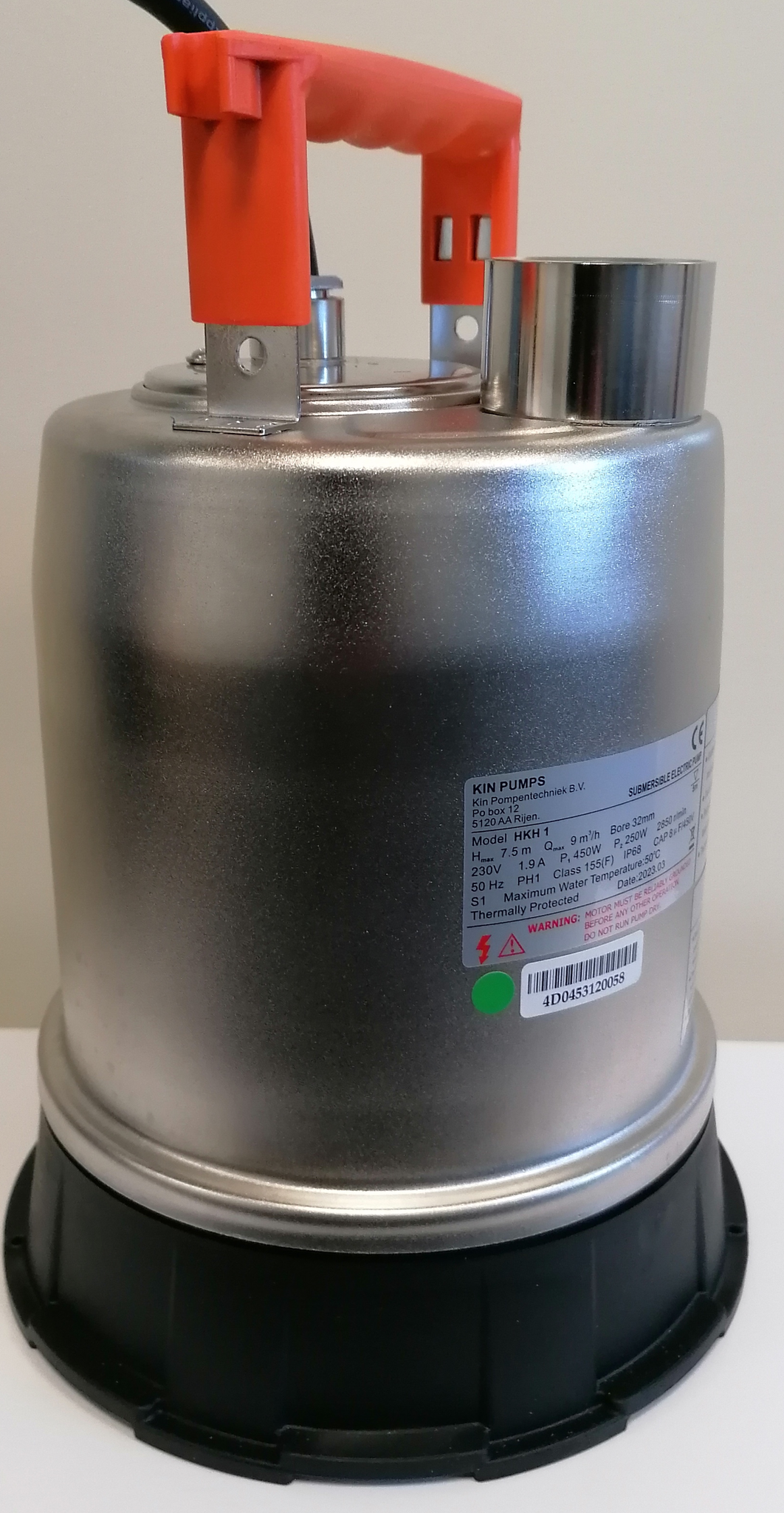 Dompelpomp HKH 1 vlakzuigpomp