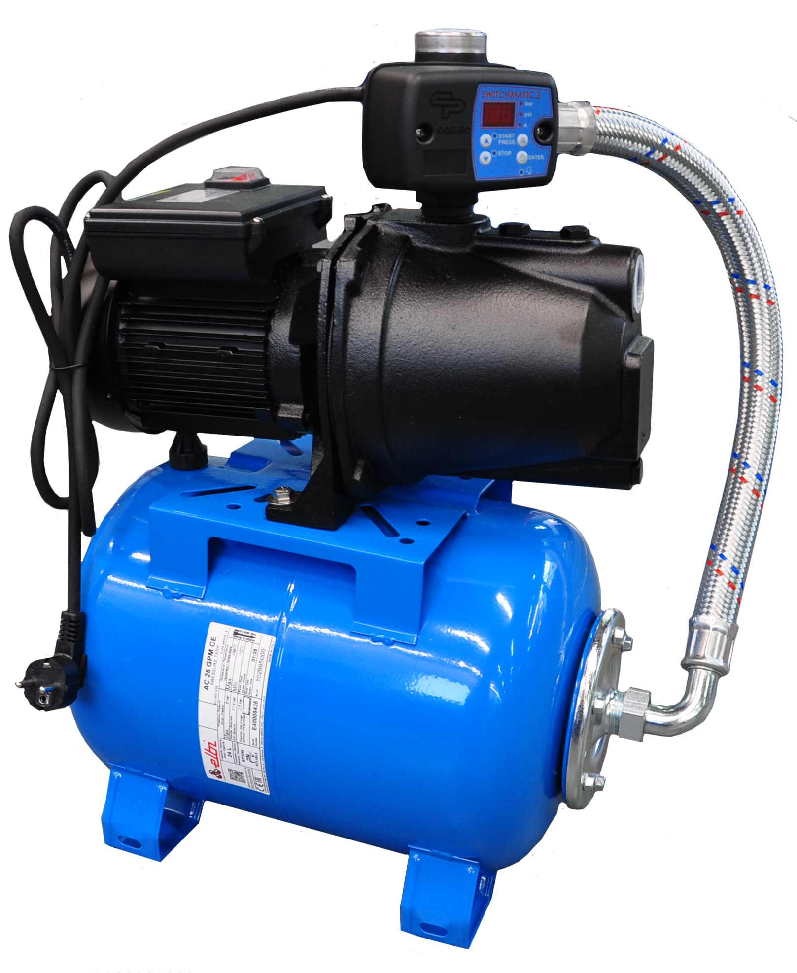 HRD 100/25 T-KIT Hydrofoorset