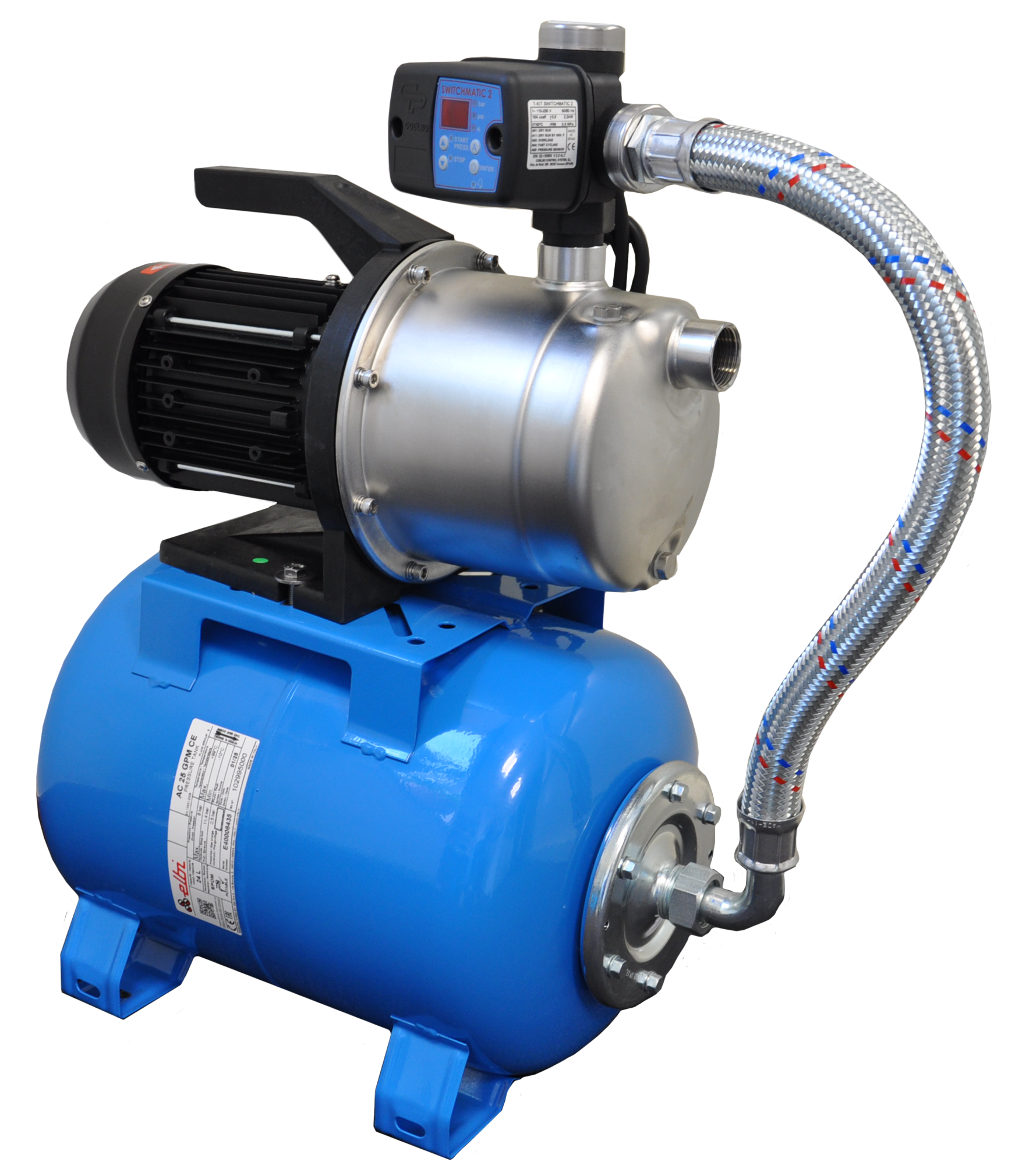 Kin Pumps CMD 100/25 T-KIT hydrofoorset