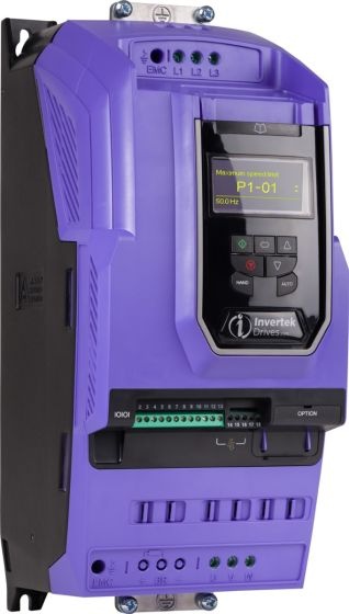 INVERTEK ODV 3 440300-3F12-TN Frequentieregelaar 15 kW