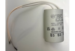 Condensator 8uF draad aansluiting