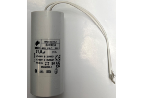 Condensator 31,5uF draad aansluiting