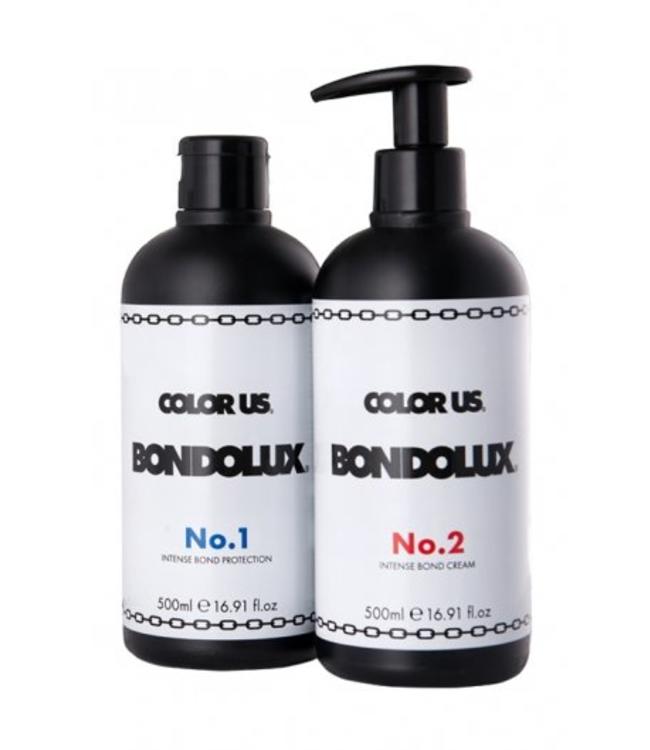 Color Us Bondolux No.1 500ml & No.2 500ml Salon Kit