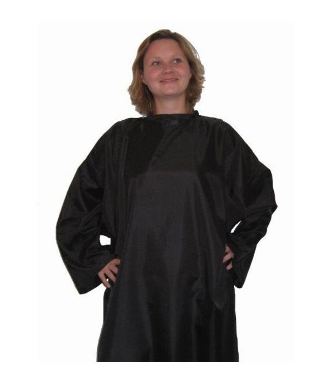Nebur 1008 Kapmantel met mouw Sleeves Deluxe Zwart