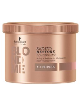 Schwarzkopf Blond Me Keratin restore Bonding  Mask All Blondes 500ml