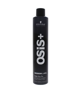 Schwarzkopf Osis Session Label Super Dry Fix Strong Hold HairSpray 500ml