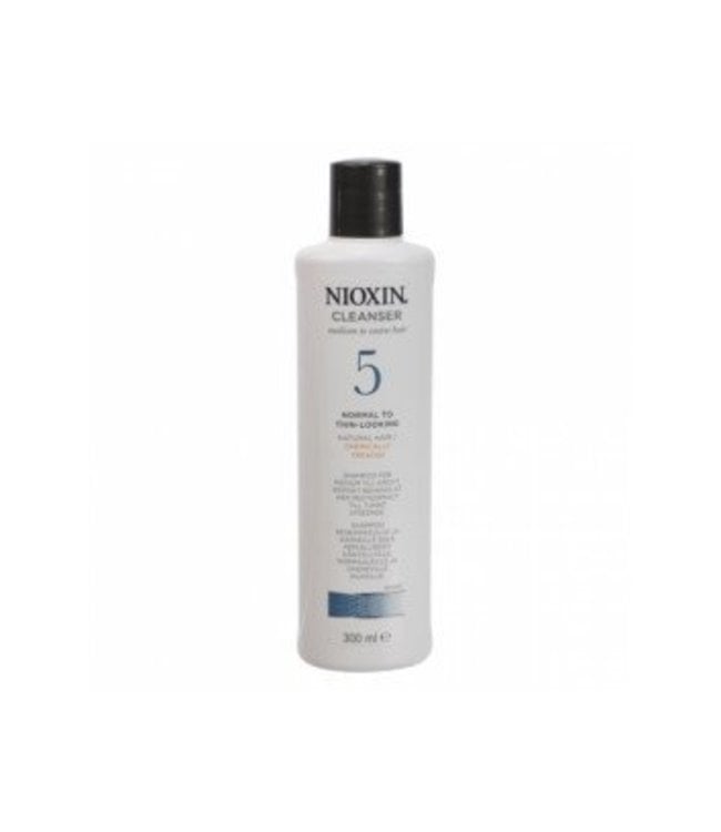 Nioxin Cleanser 5 Normal To Thin looking Natural Hair Shampoo 300ml