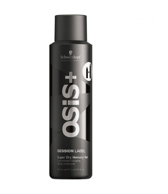 Schwarzkopf Osis Session Label Strong Hold Instant Dry Hairspray 300ml