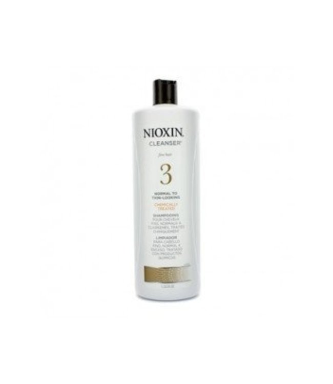 Nioxin Cleanser shampoo fine hair 3 1000ml