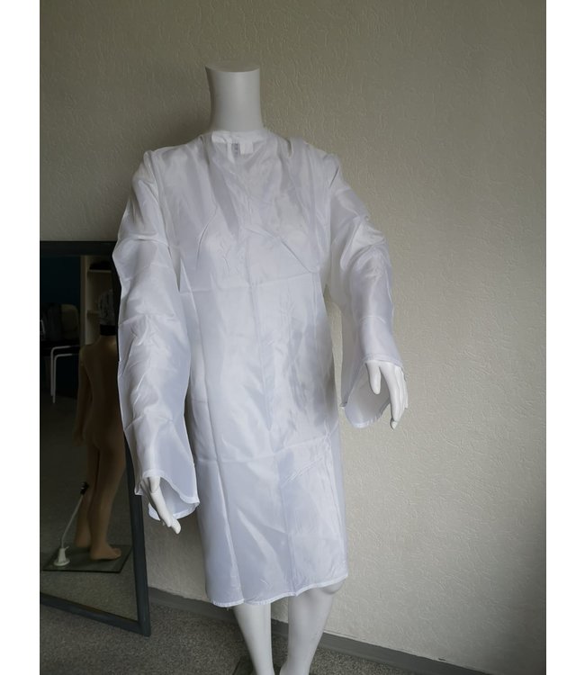 Nebur Kapmantel met mouw 1007 Wit