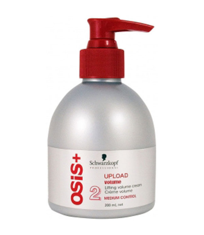 Schwarzkopf SALE! OUDE VERPAKKING Osis Upload Lifting Volume Cream Medium Control 200ml