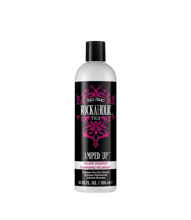 TIGI Rockaholic door Bed Head Amped Up Volume Shampoo