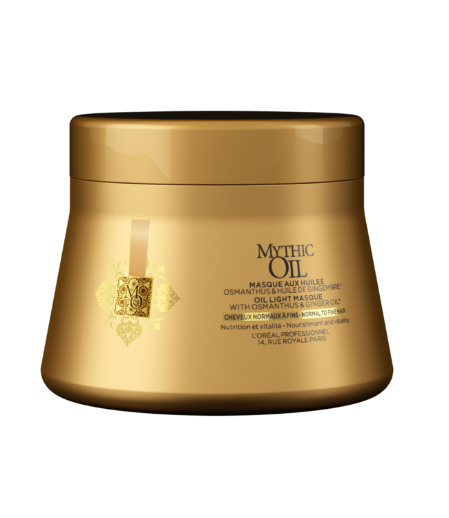 L'Oréal Mythic Oil Masque Normaal/Fijn Haar 200ml