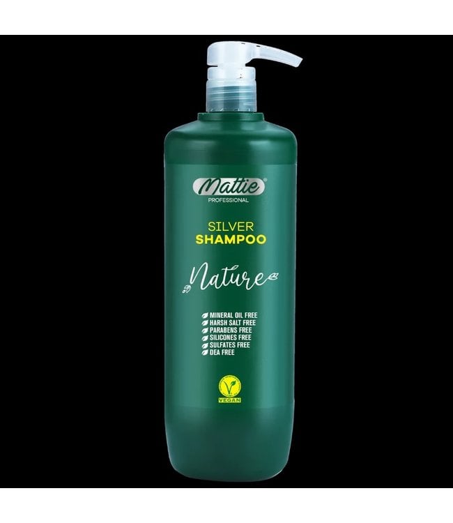 Mattie Professional Nature - Zilver Shampoo Vegan 1000ml