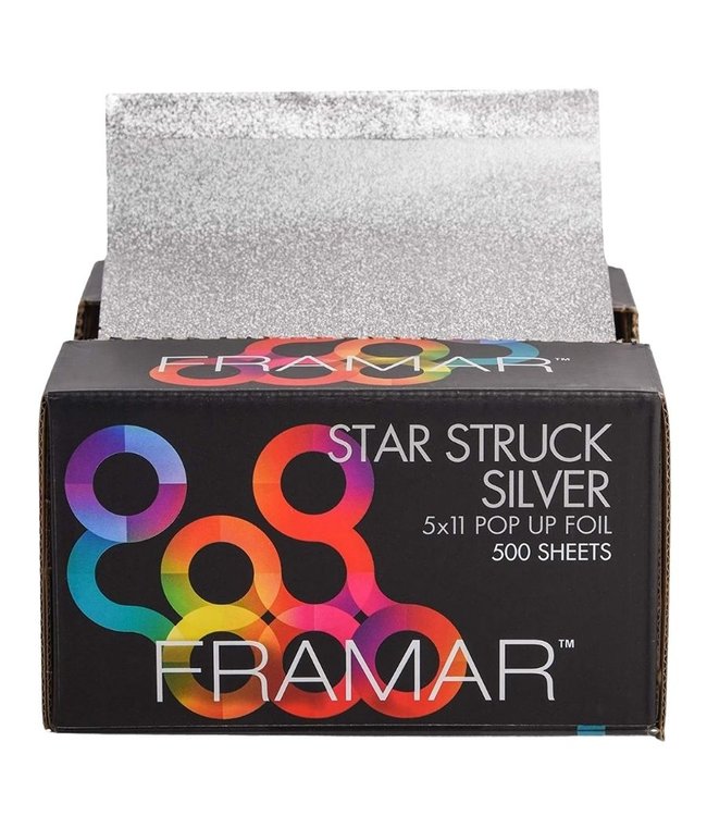 Framar Pop-Up Foil Star Struck Silver 500 sheets