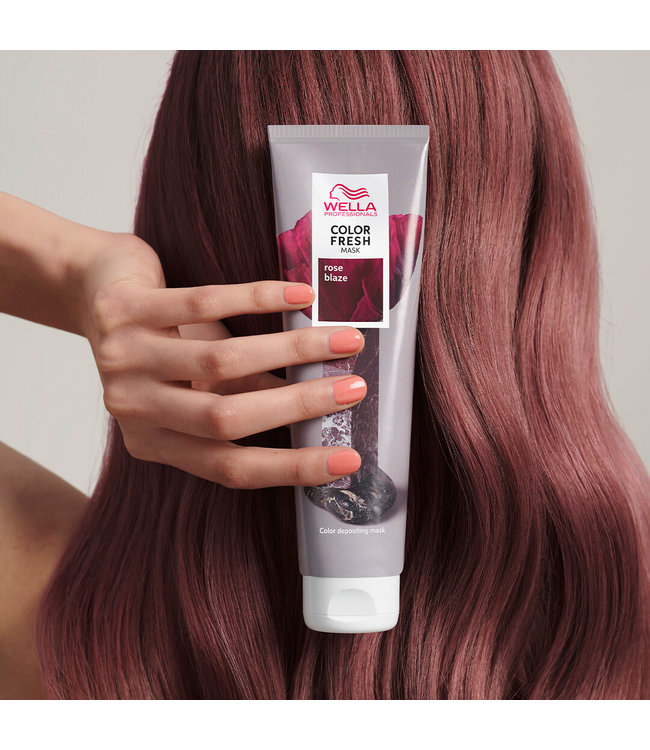 Wella Color Fresh Mask Rose Blaze