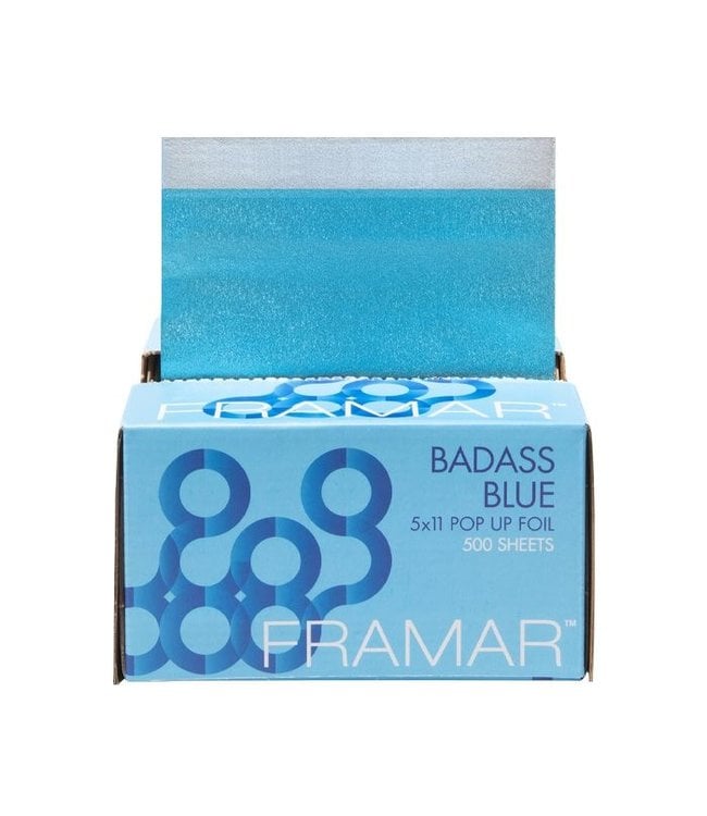 Framar Pop-Up Foil BadAss Blue 500 Sheets