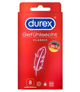 Durex Gefuhsecht Classic 8 Condooms