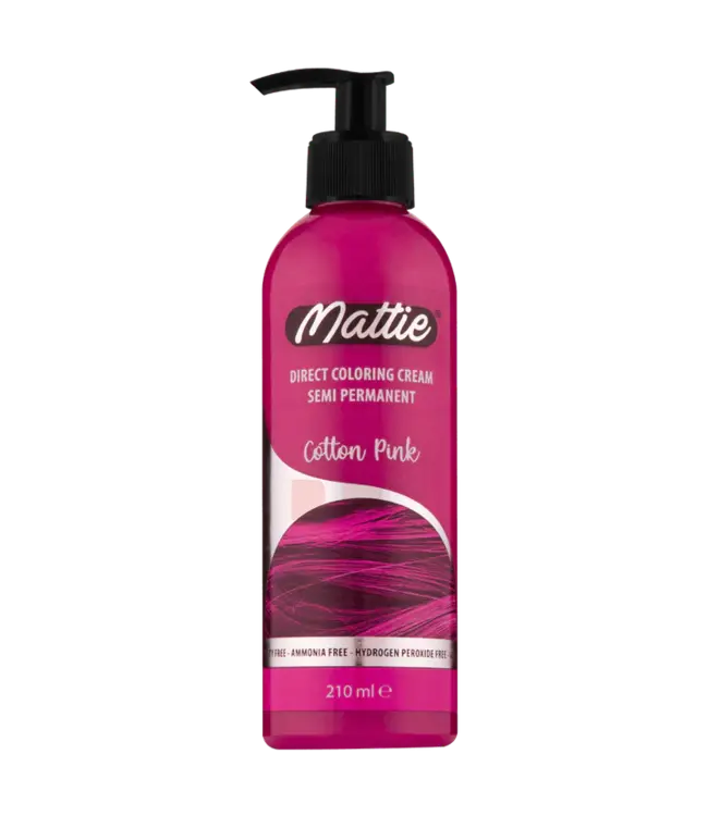 Mattie Cotton Pink - Direct Vegan Kleurcrème Semi-Permanent 210ml
