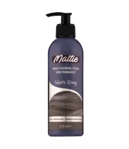 Mattie Silver Gray - Direct Vegan Kleurcrème Semi-Permanent 210ml