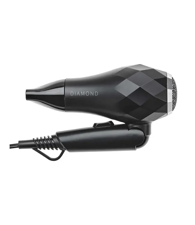 Efalock Diamond Mini Fohn Zwart