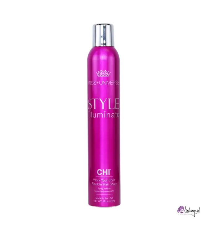 CHI - Miss Universe - Style Illuminate Work Your Style Flexible - Hair Spray 340g