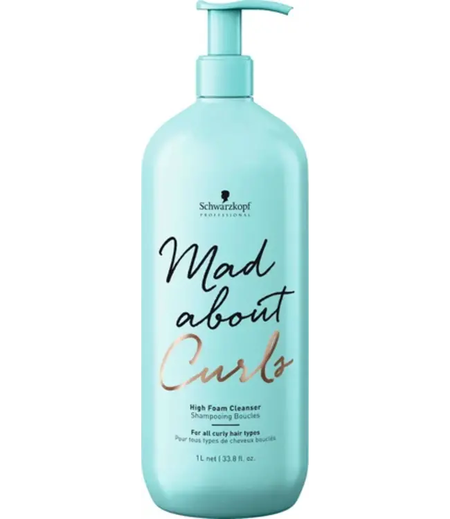 Schwarzkopf Mad About Curls High Foam Cleanser 1000ml