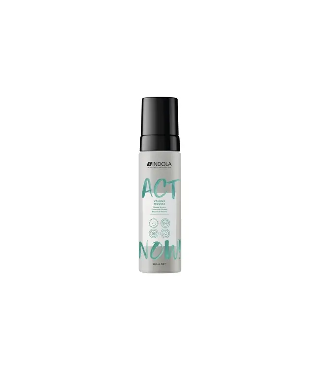 Indola ActNow Volume Mousse - 200ml