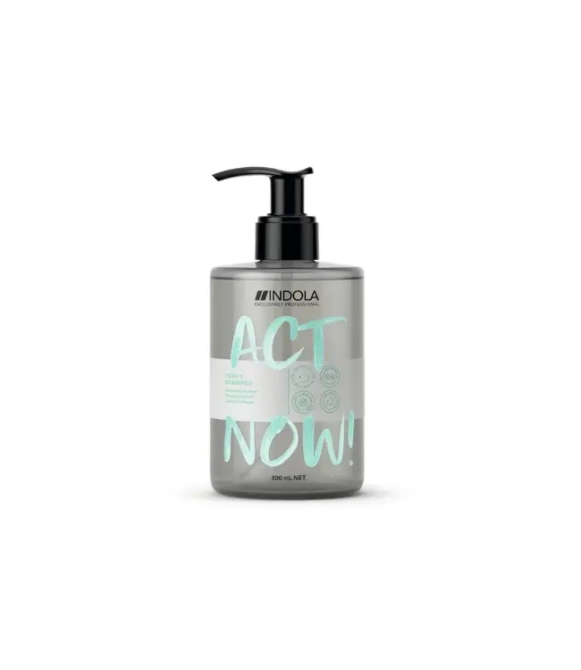 Indola ActNow Purify Shampoo - 300ml