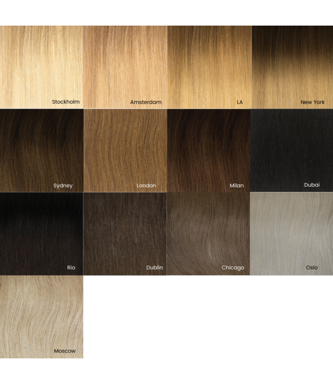 Balmain Clip-In Weft Memory Hair - 45 cm  New York