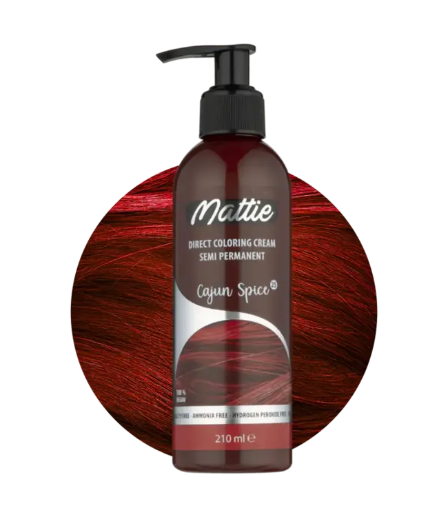 Mattie Cajun Spice - Direct Vegan Coloring Cream Semi-Permanent 210ml